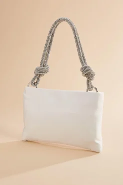 Women Versona Satin Weave Bag
