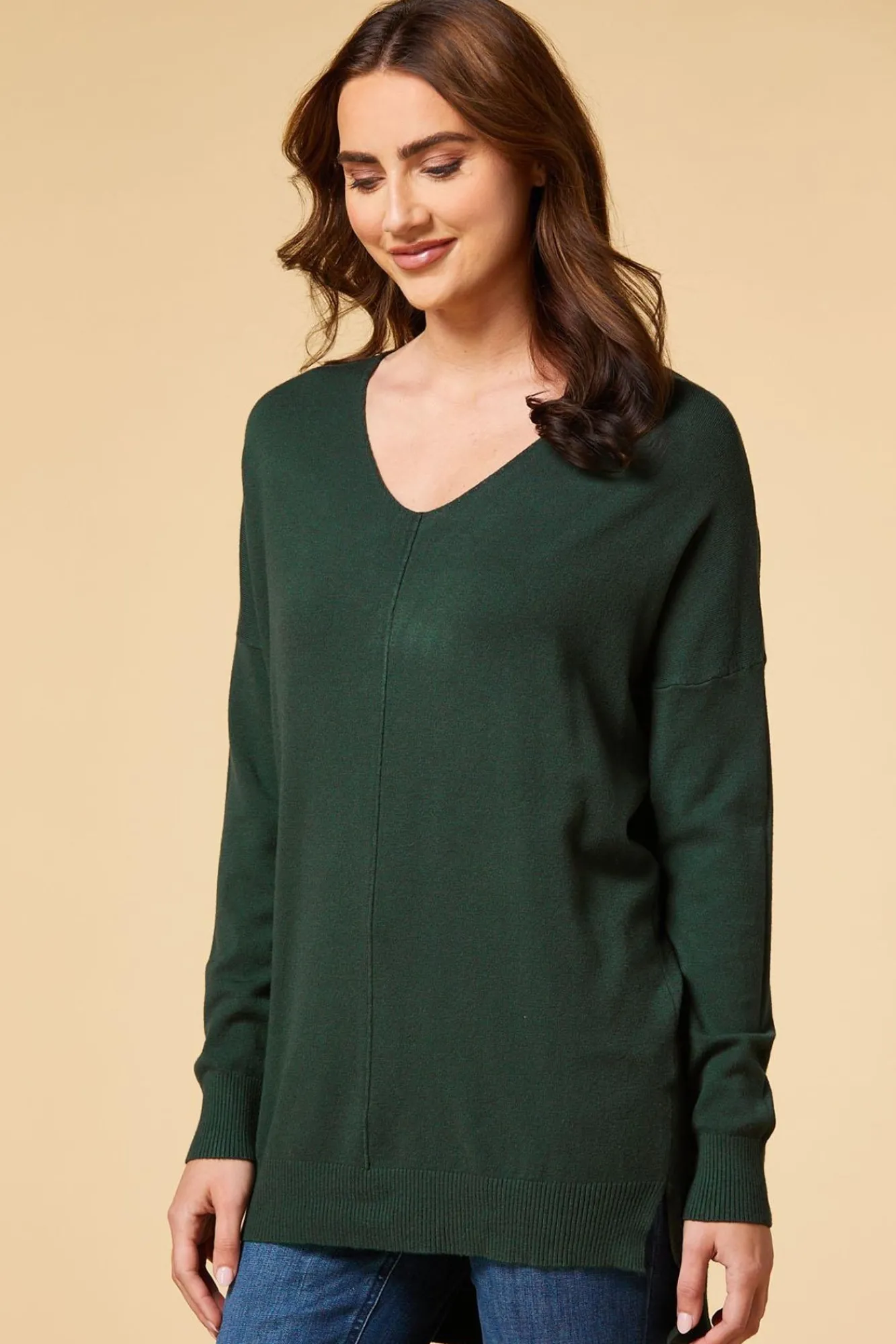Women Versona Self Esseam Tunic Sweater