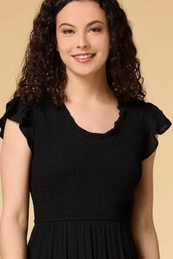 Women Versona Smock And Roll Dress