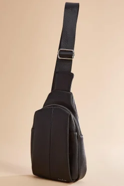 Women Versona Solid Faux Leather Sling Bag