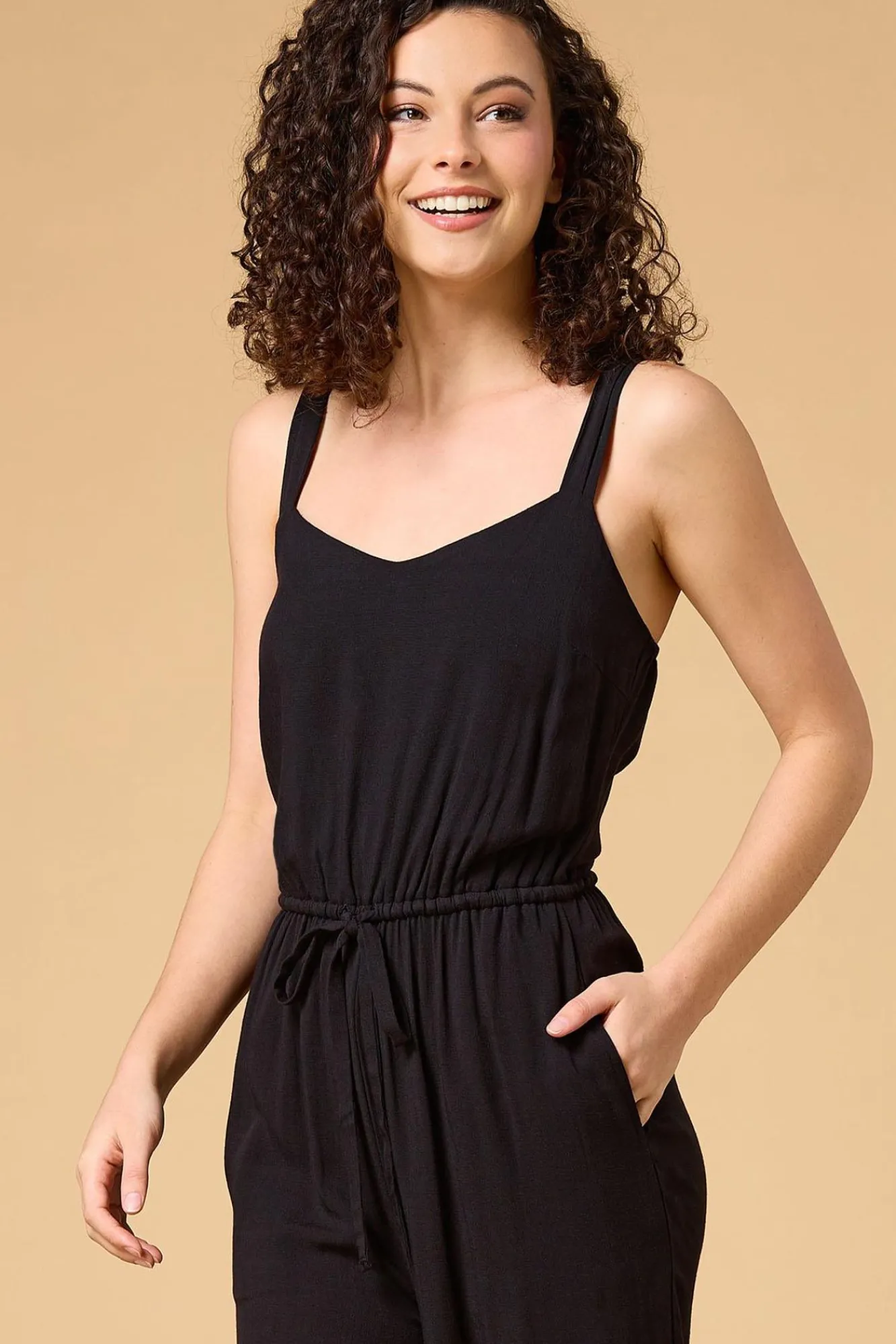 Women Versona Solid Phase Jumpsuit