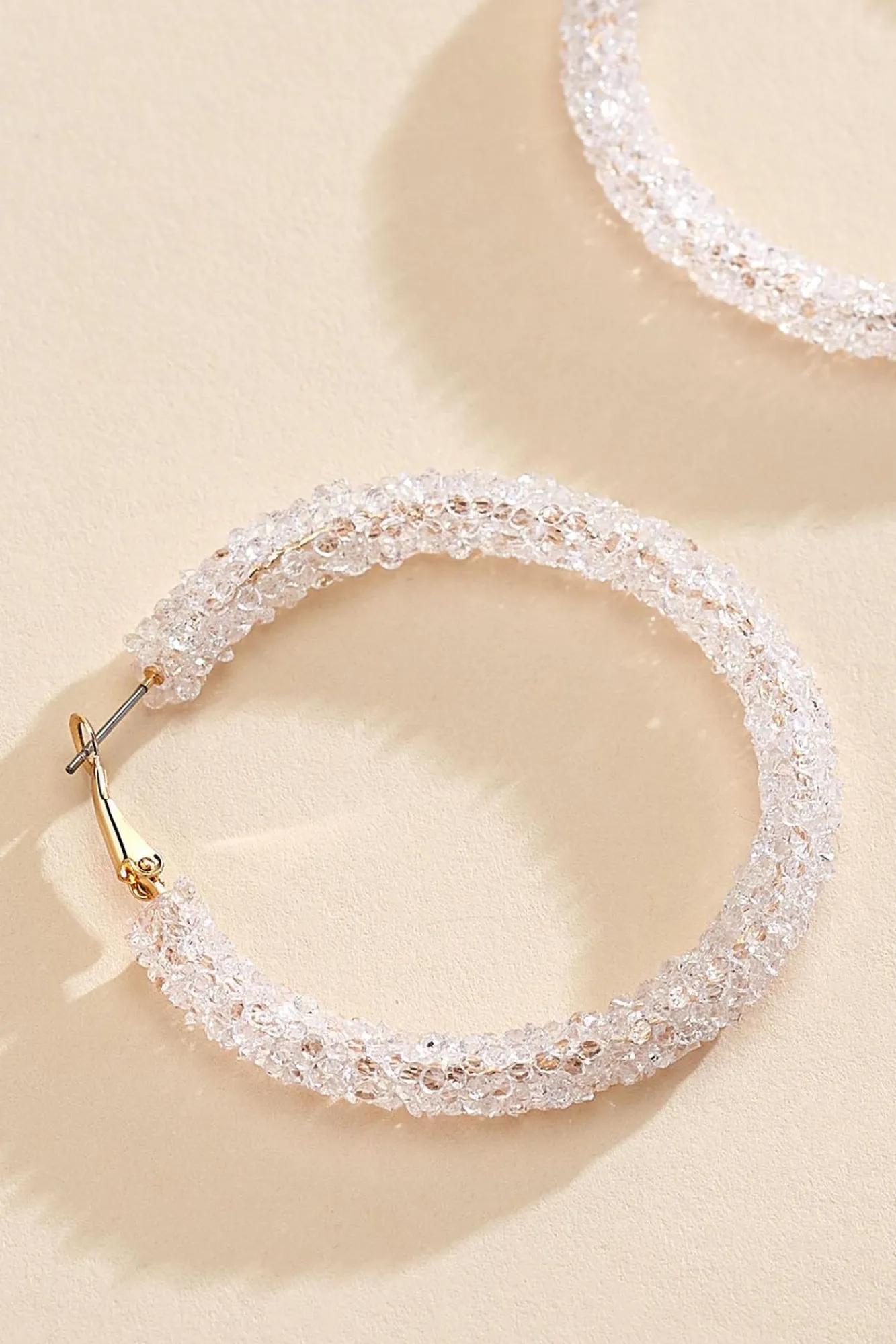Women Versona Sparkling Hoop Earrings