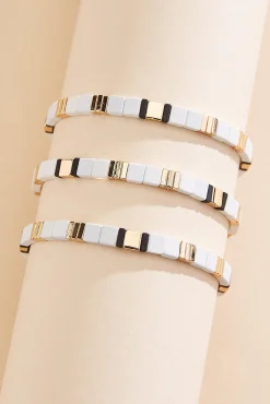 Women Versona Stretchy Beaded Bracelet Set