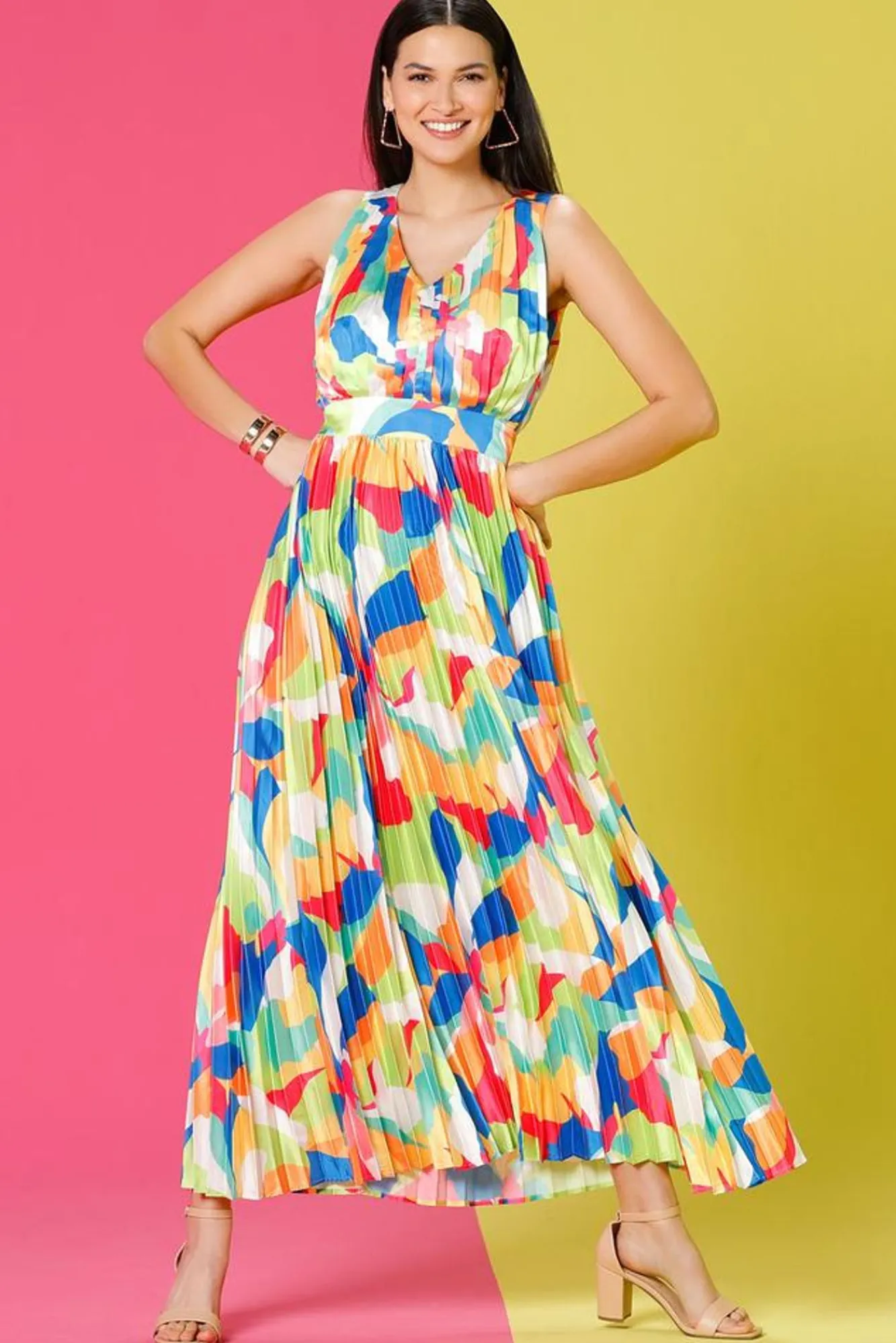 Women Versona Surreal World Maxi Dress