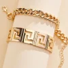 Women Versona Swirl Chain Bracelet Set