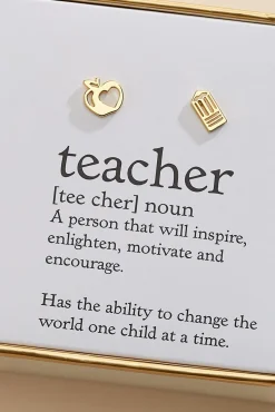 Women Versona Teacher Appreciation Earrings