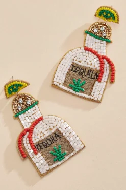 Women Versona Tequila Icon Earrings