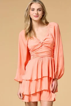 Women Versona Tier Me Out Romper
