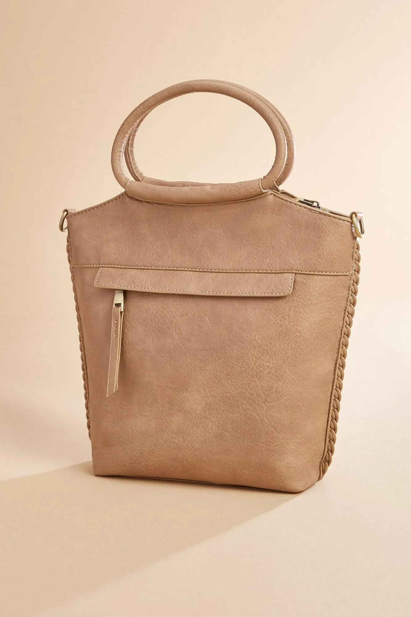 Women Versona Top Handle Guitar Strap Handbag
