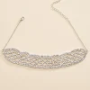 Women Versona Vintage Rhinestone Choker Necklace