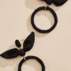 Women Versona Wrapped Bow Dangle Earrings