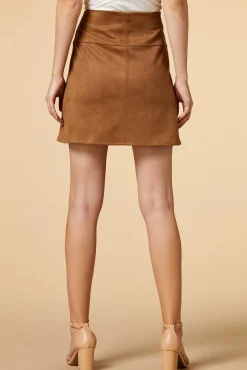 Women Versona Youre So Sueded Mini Skirt